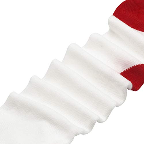 Ehdching Lovely White-Red Heart Knit Legging Pant Tights for Newborn Baby Infant Toddler Girls 12-36 Months