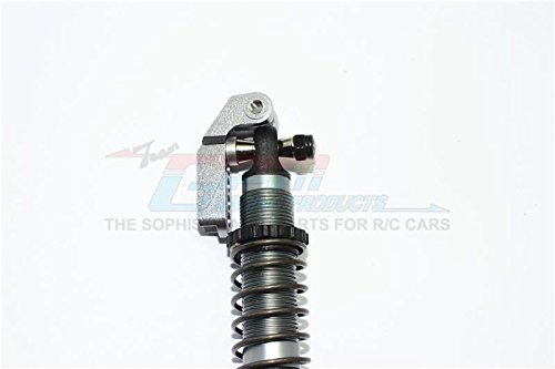 Traxxas TRX-4 Trail Defender Crawler Upgrade Parts Aluminum Adjustable Front And Rear Damper Mount - 4Pc Set Green
