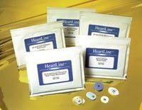 PT# -7784 Electrode EKG/ECG Heartline Cloth/ Solid Gel Pediatric 30mm 30/Pk by, Burdick