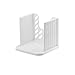Bread Slicer Toast Slicer Toast Cutting Guide Bread Toast Slicer Bagel Loaf Slicer Sandwich Maker Toast Slicing Machine Folding and Adjustable Thicknesses Bread Cutter(White)