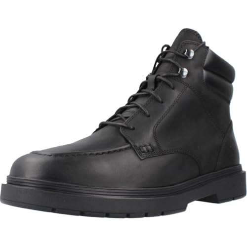 Geox Homme U Calaita G Bottes de Cheville, Noir, 46 EU