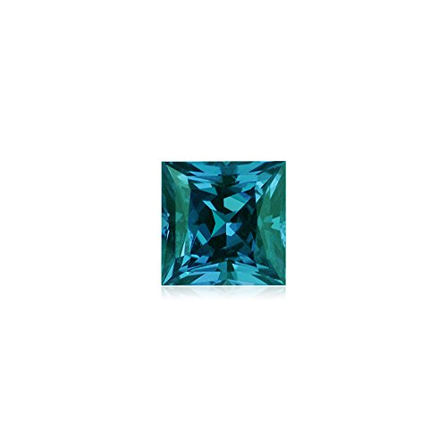 InstagemLab Created Alexandrite Square Princess Cut Shape AAA Quality from 2MM-10MM