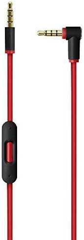 Original Replacement New Version Cable/wire for Beats By Dre Headphones Solo/studio/pro/detox/wireless-red (Discontinued By Manufacturer