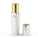 Facial Hair Removal for Women, iTeknic USB Rechargeable Facial Hair Remover Painless Face shaver Trimmer with LED Light Waterproof Electric Razor Epilator for Peach Fuzz, Eyebrow, Chin, body