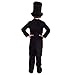 Morph Kids President Abraham Lincoln Costume Childs History American Politician Outfit - Large (11-13 Years)