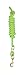 Perri’s Poly Nylon Lead with Snap, Lime Green, 8-Feetthumb 1