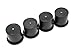4 Cup Holders Plastic Pocket Recessed Insert for Boat RV Car Truck Sofa Game Table and More