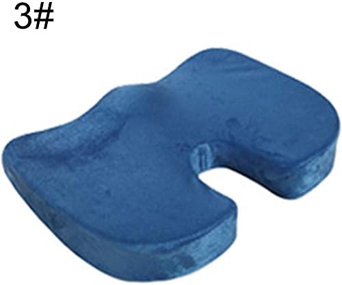 WskLinft Gel Seat Cushion, Portable Memory Foam Gel Seat Cushion Orthopedic Pain Relief Pad Sitting Pillow 3#