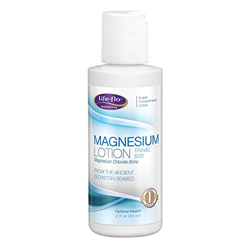 Life-Flo Magnesium Lotion | Magnesium Chloride Supplement Sourced from Zechstein Seabed | For Muscle Massage & Relaxation | 2oz Travel Size - Thumbnail 6