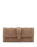 Neiman Marcus Jewelry Roll Case, Tan