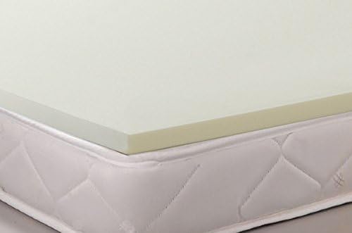 Geneva Healthcare Memory Foam Mattress Pad 2" Queen Topper - 2" x 60" x 80"