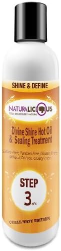 Naturalicious Divine Shine Moisture Lock & Frizz Fighter (For Medium to Loose Curls)