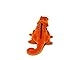 XGATML Batty Bargains Ravishing Bobblehead Lizard with Car Dashboard Adhesive (Orange)