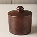 Native Trails Cotton Ball and Swab Holder, Antique Copper Finish