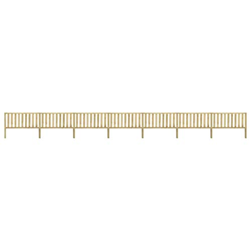 Tidyard Gartenzaun-Set Zaunfeld-Set aus imprägniertem Kiefernholz,Zaunelement-Set Zaun,Witterungs- und… – Bild 3