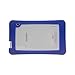 Transwon Silicone Case for SmarTab ST7150, Yuntab T7, Haehne 7 Inches Tablet PC, DigiLand DL7006, Digiland DL721-RB / DL718M / Dl701q, iView SupraPad i700, RCA RCT66723W2 7 Inch - Navy