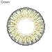 5 Colors Eyes Color Contacts Lens Eyes Cosmetic Makeup Eye Shadow (honey)