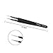 Codream 7pcs Precision Tweezers Anti-static Stainless Steel ESD Tweezers Nipper Clipper Tool Kits with Storage Bag for Electronics, Jewelry-making, Laboratory Work, Hobbies