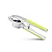 KitchenGarden Professional Kitchen Stainless Garlic Press Garlic Mincer Ginger Crusher Squeezer Heavy Duty Garlic Presser Garlic Crush Garlic Chopper, User-Friendly, Easy to Clean and H