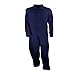 MAGID N1540 A.R.C. Cotton Arc-Resistant Coverall, Mandarin Collar, 2X-Large, Navy Blue