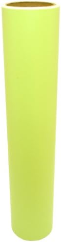 Vinyl Oasis Craft & Hobby Vinyl - Matte w/ Removable Adhesive - (5 Sheets) 12 in. X 24 in. - Key Lime Pie