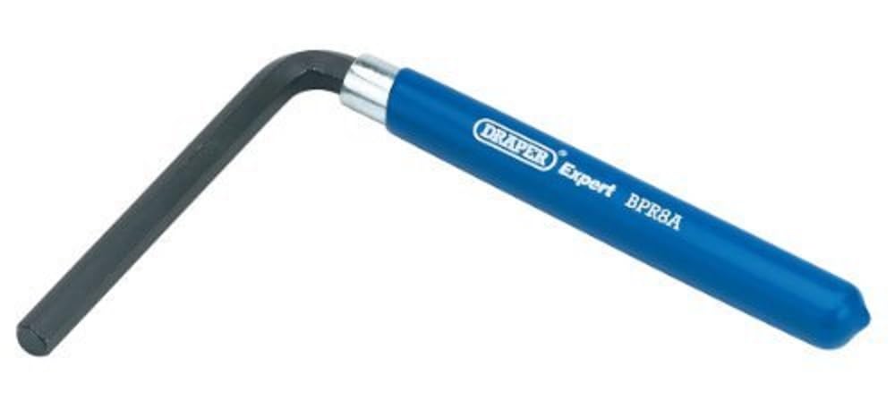 Draper Expert 68424 8 mm Brake Pad Key with Handle , Blue