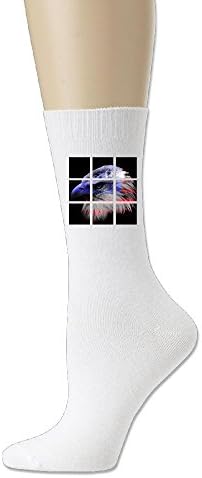 Blue American Flag Eagle Unisex Cotton Super Soft Socks