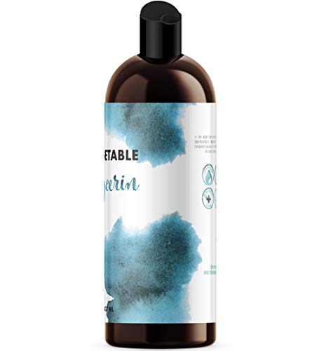 Natural Vegetable Glycerin for Skin Care- Organic Vegetable Glycerine Face Wash Glycerine Liquid Oil Glycerine