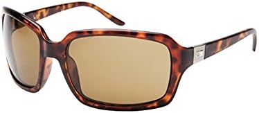 NEW Otis Limelight Tortoise Glass Lens Womens Large Sport Wrap Sunglasses Msrp$220