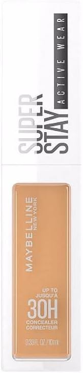 Maybelline SuperStay Active Wear Concealer Honey Off White 30H Full Coverage