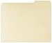 AmazonBasics File Folders with Reinforced Tab - Letter Size (100 Pack) - Manila