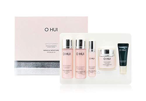 [New Version] Korean Cosmetics O HUI Miracle Moisture Gift Set (Travel Size Kit)