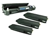 Compatible Brother DR-620 Drum Unit + 3 x TN-650 Toner Cartridges for Brother MFC 8480DN 8680DN 8890DW Brother HL 5340D 5370DW 5370DWT Brother DCP 8080DN 8085DN