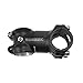 TOSEEK Aluminum Alloy Bike Stem Mountain Bike Stem for Bicycle, Road Bike, MTB Black 31.8 60mm 70mm 80mm 90mm 100mm 6 Degree/17 Degree