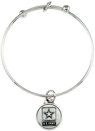 Son Sales, Inc. United States Army Charm Bangle Bracelet