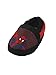 Spider-Man Boys Aline Slippers (7-8 M US Toddler, Black/Red)