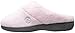 isotoner Women's Cozy Terry Hoodback Clog Slipper with Soft Memory Foam, Comfort Arch Support, and an Indoor/Outdoor Sole