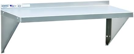 New Age Industrial 24 in. Solid Wall Shelf