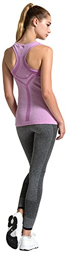 SEKERMAET Women's Fitness Workout Sport Tank Tops, Activewear Gym Yoga Seamless Camisole Dry Fit