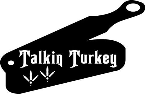 Hunting Bird Talkin Turkey E109 Vinyl Decal Sticker Car Window Wall, Die cut vinyl decal for windows, cars, trucks, tool boxes, laptops, MacBook - virtually any hard, smooth surface