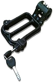 Ramanta Universal W-Shaped Helmet Security Lock for Bikes, Motorbike