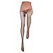 Truform Sheer Compression Pantyhose, 8-15 mmHg, Women's Shaping Tights, 20 Denier, Beige, Medium