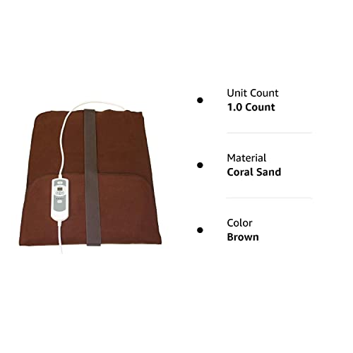 Natural Relief Extra Large Digital Moist Heating Pad with Coral Sand