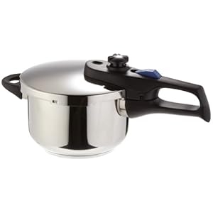 Elo Snelkookpan, Praktika XS 99388, Roestvrij Staal 18/10 18 x 18 x 11 cm, 2,7 Liter