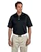 adidas Men's Climalite Textured Solid Polo (Black) (X-Large)