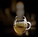 Sun's Tea Ultra Clear Glass Tea Mug | Coffee Mug 16 oz (470 ml) | Borosilicate - Glasses w Big Handle | Simple and Elegant | Microwave Safe | Pure Glass