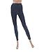 SlimMe Powerplay High Waist Control Leggings - Shapewear MSM-110 Black Medium