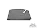 EMS Inflatable Square Donut Cushion, Expands Up to 18-Inch, Gray
