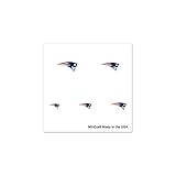 NEW ENGLAND PATRIOTS OFFICIAL LOGO FINGERNAIL TATTOOS
