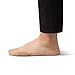 SHEEC - SlingBack 3-Pair Pack - Cotton Hidden Toe Socks With Elastic Heel Band (Tan/Regular)
